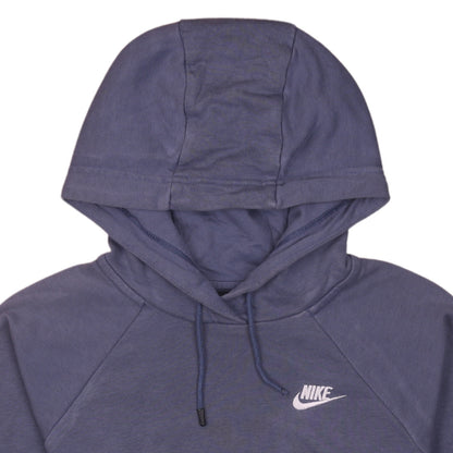 Nike Womens Blue Pullover Hoodie XS Hooded Sweatshirt