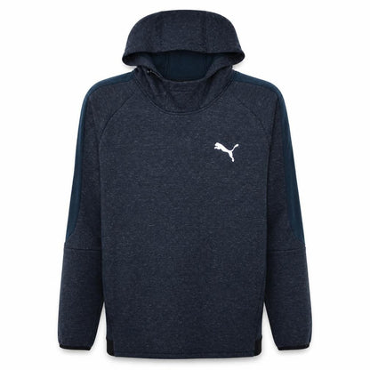 Puma Men's Blue XL Hooded Track Jacket with Reflective Logo