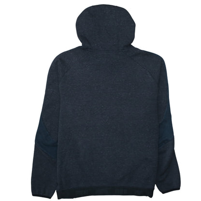 Puma Men's Blue XL Hooded Track Jacket with Reflective Logo