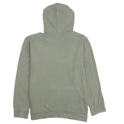 Reebok Teens Green Pullover Hoodie L 14-16 Cotton Blend