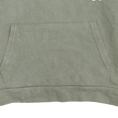 Reebok Teens Green Pullover Hoodie L 14-16 Cotton Blend