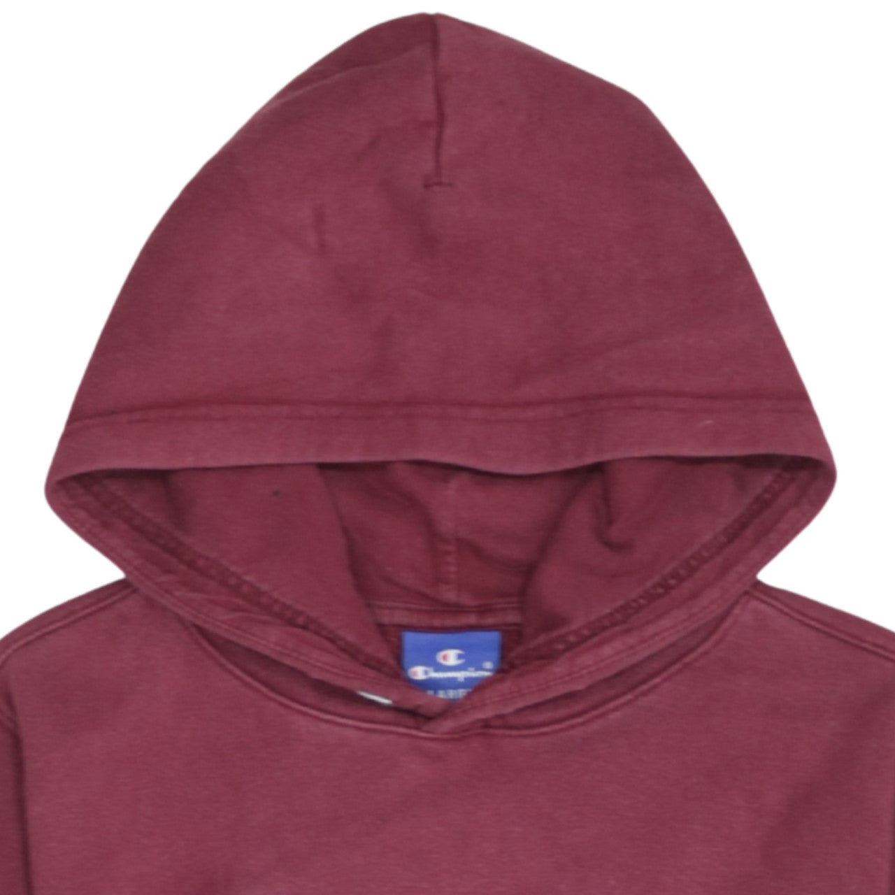 Champion Boys Burgundy Hoodie 11-12 Years Pullover Fleece Logo Casual