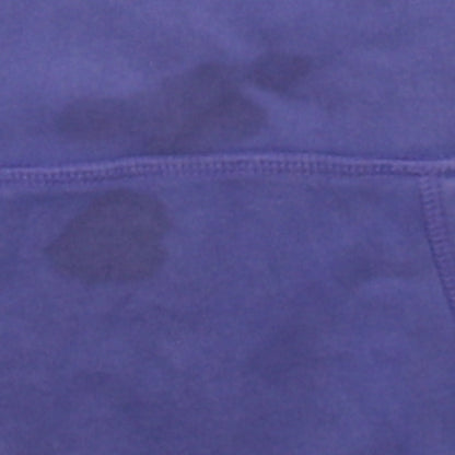 The North Face Womens Purple Pullover Hoodie Size S Cotton Blend