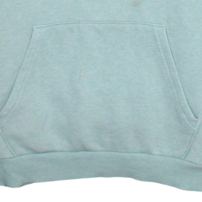 Puma Men's Green Pullover Hoodie Size M Regular Fit Logo Sweatshirt