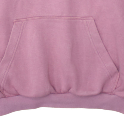 Adidas Womens Pink Pullover Hoodie Size 10 Logo Hooded Sweatshirt