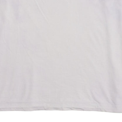 Nike Men's White Crew Neck Short Sleeve Cotton T-Shirt Size M