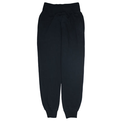 Nike Womens Black Small Jogger Sweatpants with Drawstring Waist