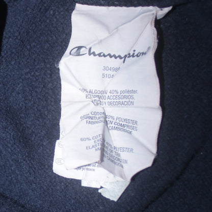 Champion Boys Black Hoodie 2XL 15-16 Years Pullover Fleece Sweatshirt