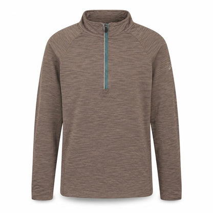 Asics Men's Brown 1/2 Zip Running Sweatshirt Size S Lightweight