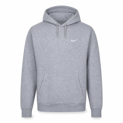 Nike Men's Grey Pullover Hoodie Size L Regular Fit Fleece