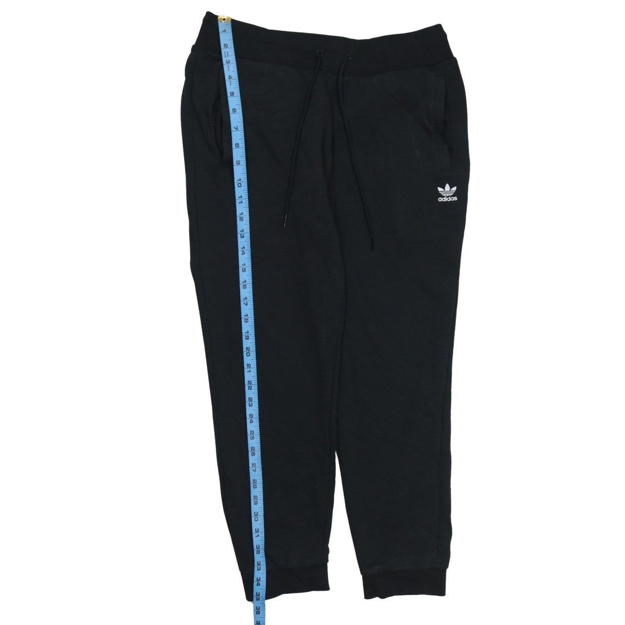Adidas Womens Black Jogger Sweatpants Size 18 Cotton Blend