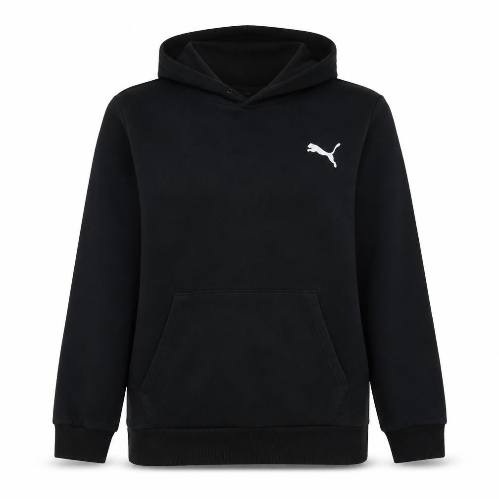 Puma Women's Black XXL Pullover Hoodie with Logo Front