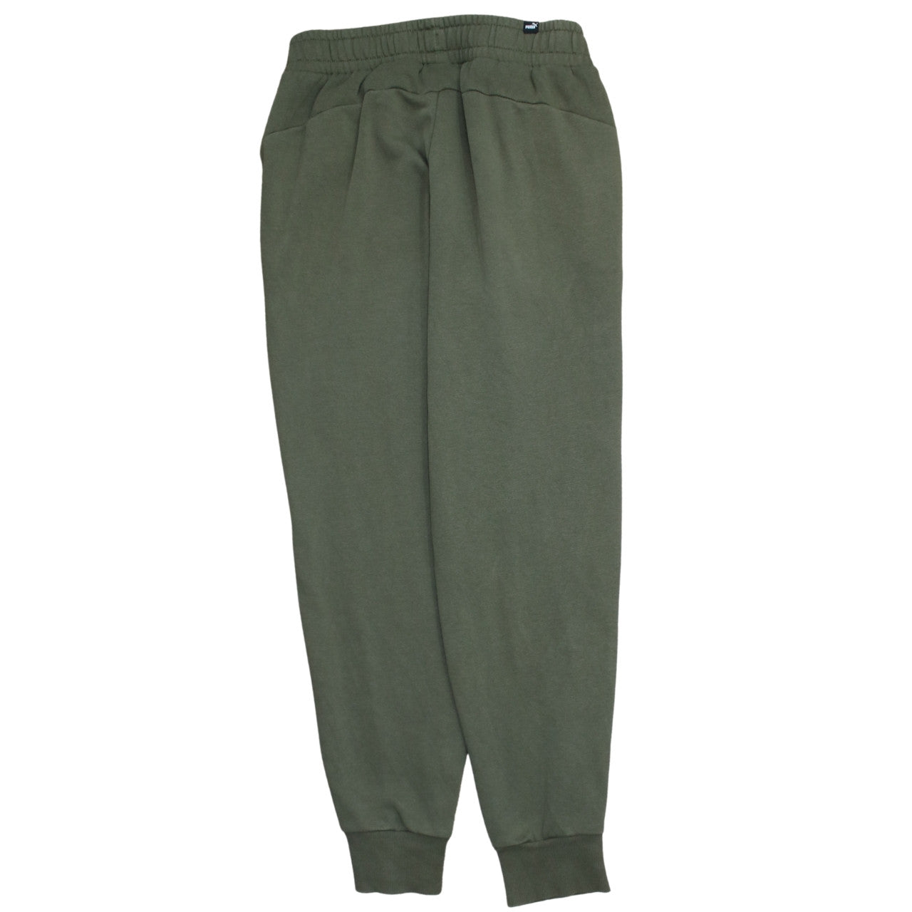 Puma Men's Green Jogger Trousers M Regular Fit Fleece Activewear