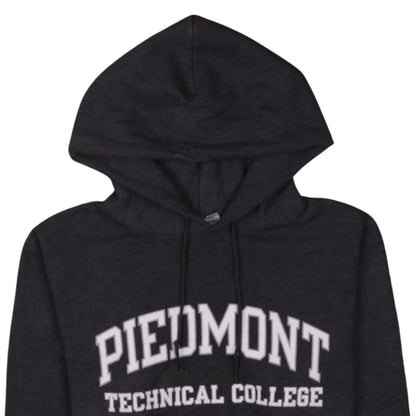Champion Men's Black Pullover Hoodie S Piedmont College Graphic