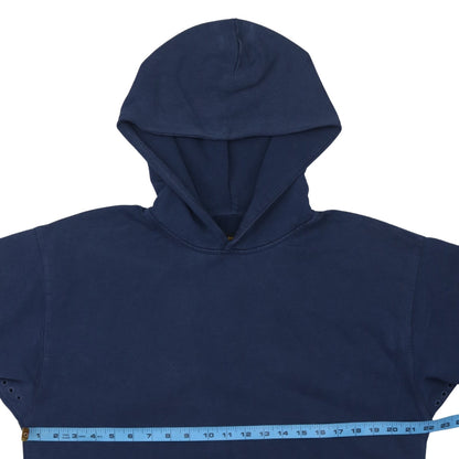 Carhartt Mens Blue Pullover Hoodie L Hooded Sweatshirt