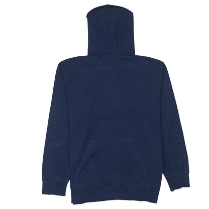 Carhartt Mens Blue Pullover Hoodie L Hooded Sweatshirt