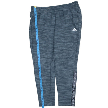 adidas Women’s Blue Jogger Trousers Size L Elastic Waist Activewear