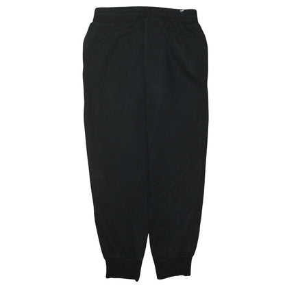 Puma Men's Black Small Regular Fit Jogger Fleece Sweatpants