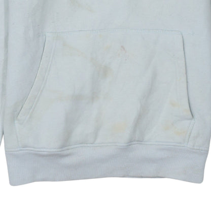 Ellesse Women Blue Pullover Hoodie Size 14 Cotton Blend Sport Logo