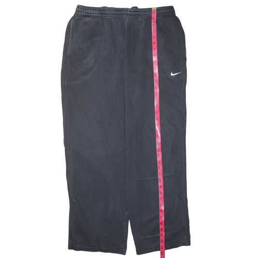 Nike Men's Black Fleece Sweatpants XL Regular Fit Athletic Trousers