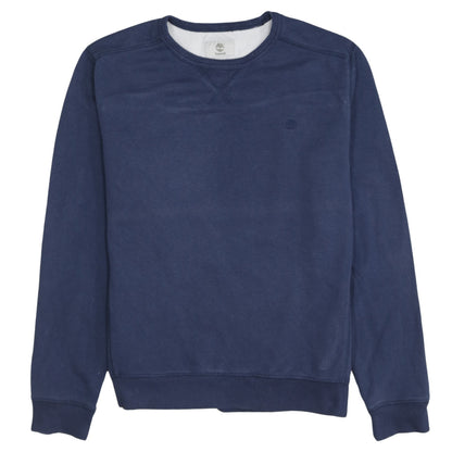 Timberland Men's Blue Regular Fit Crew Neck Sweatshirt M