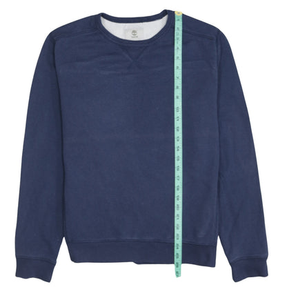 Timberland Men's Blue Regular Fit Crew Neck Sweatshirt M