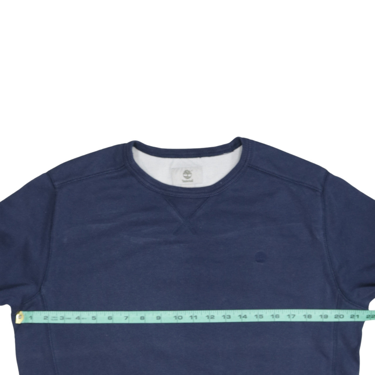 Timberland Men's Blue Regular Fit Crew Neck Sweatshirt M