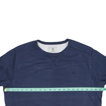Timberland Men's Blue Regular Fit Crew Neck Sweatshirt M