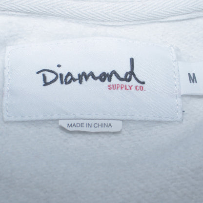 Diamond Supply Co. Men's White Navy Red Colour Block Sweatshirt M