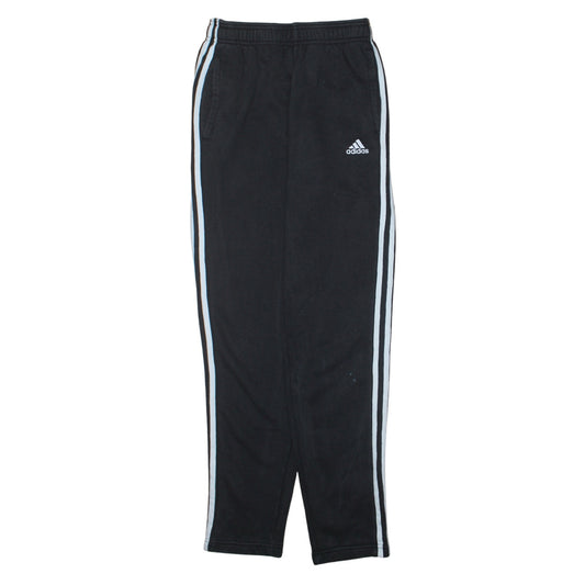 Adidas Men’s Black Track Pants S Regular Fit Athletic Trousers