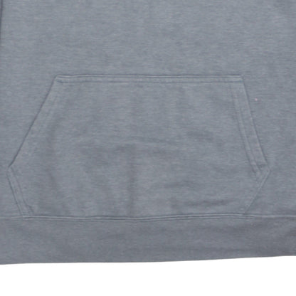 The North Face Women Grey Pullover Hoodie L Cotton Blend