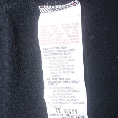 Puma Boys Black Crew Neck Graphic Logo Pullover Sweatshirt 14 Years