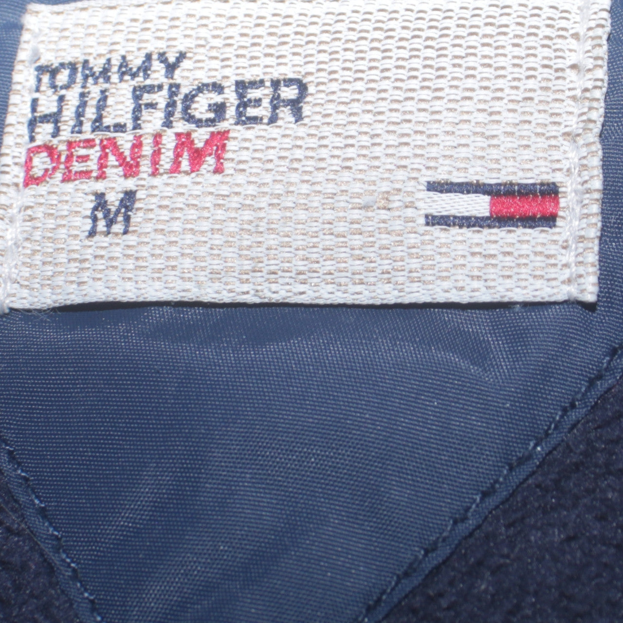 Tommy Hilfiger Women Blue Puffer Waistcoat M Sleeveless Zip