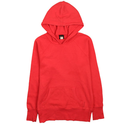 Reebok Women’s Red Pullover Hoodie M Cotton Blend Casual
