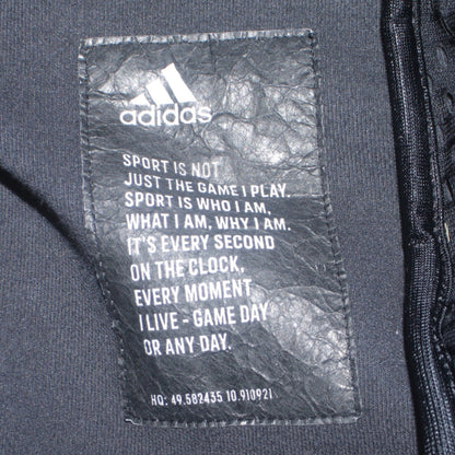 Adidas Men's Black XS Full Zip Fleece Hoodie