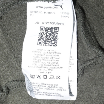 Puma Men's Green Regular Fit Jogger Trousers Size M