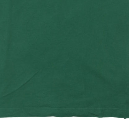Puma Men's Green Colourblock Crew Neck Short Sleeve T-Shirt Size S