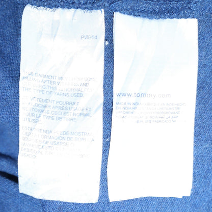 Hilfiger Denim Men's Blue Short Sleeve Polo Shirt Size M