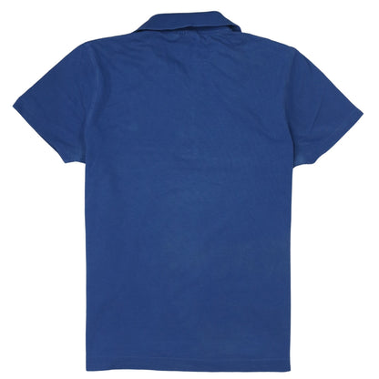 Lacoste Sport Men's Blue Slim Fit Cotton Polo Shirt Size L