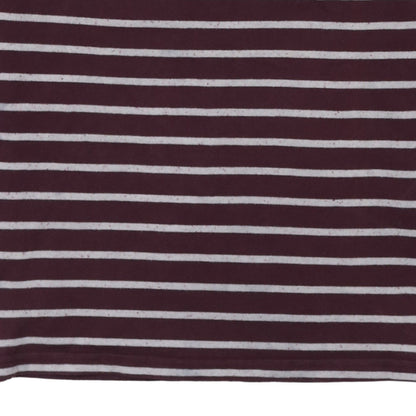 Levi's Men's Brown Striped Long Sleeve Crew Neck Cotton Sweatshirt Size L