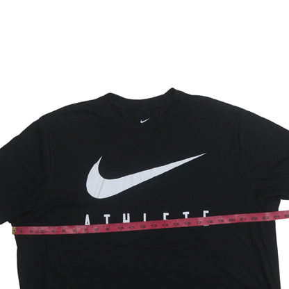 Nike Men's Black 2XL Dri-Fit Athlete Graphic Sports T-Shirt