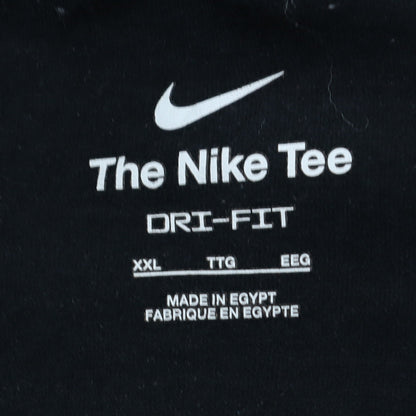 Nike Men's Black 2XL Dri-Fit Athlete Graphic Sports T-Shirt