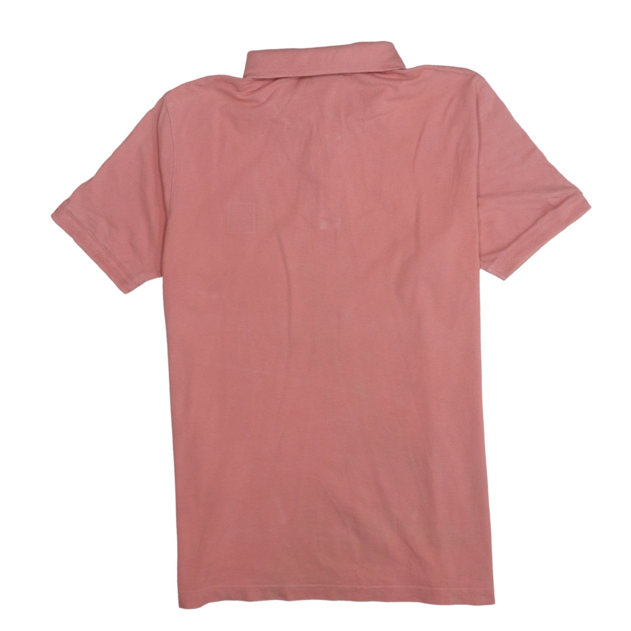 Belstaff Men's Pink Cotton Short Sleeve Polo Shirt Size M