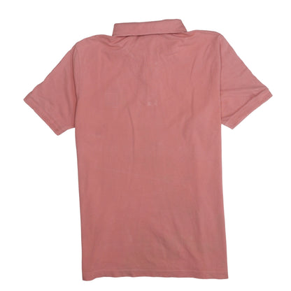 Belstaff Men's Pink Cotton Short Sleeve Polo Shirt Size M