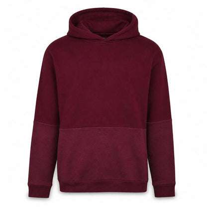Asics Men's Red XL Pullover Hoodie High Neck Drawstring