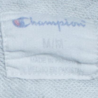 Champion Men's Grey Medium Pullover Sweatshirt Crew Neck Logo Jumper