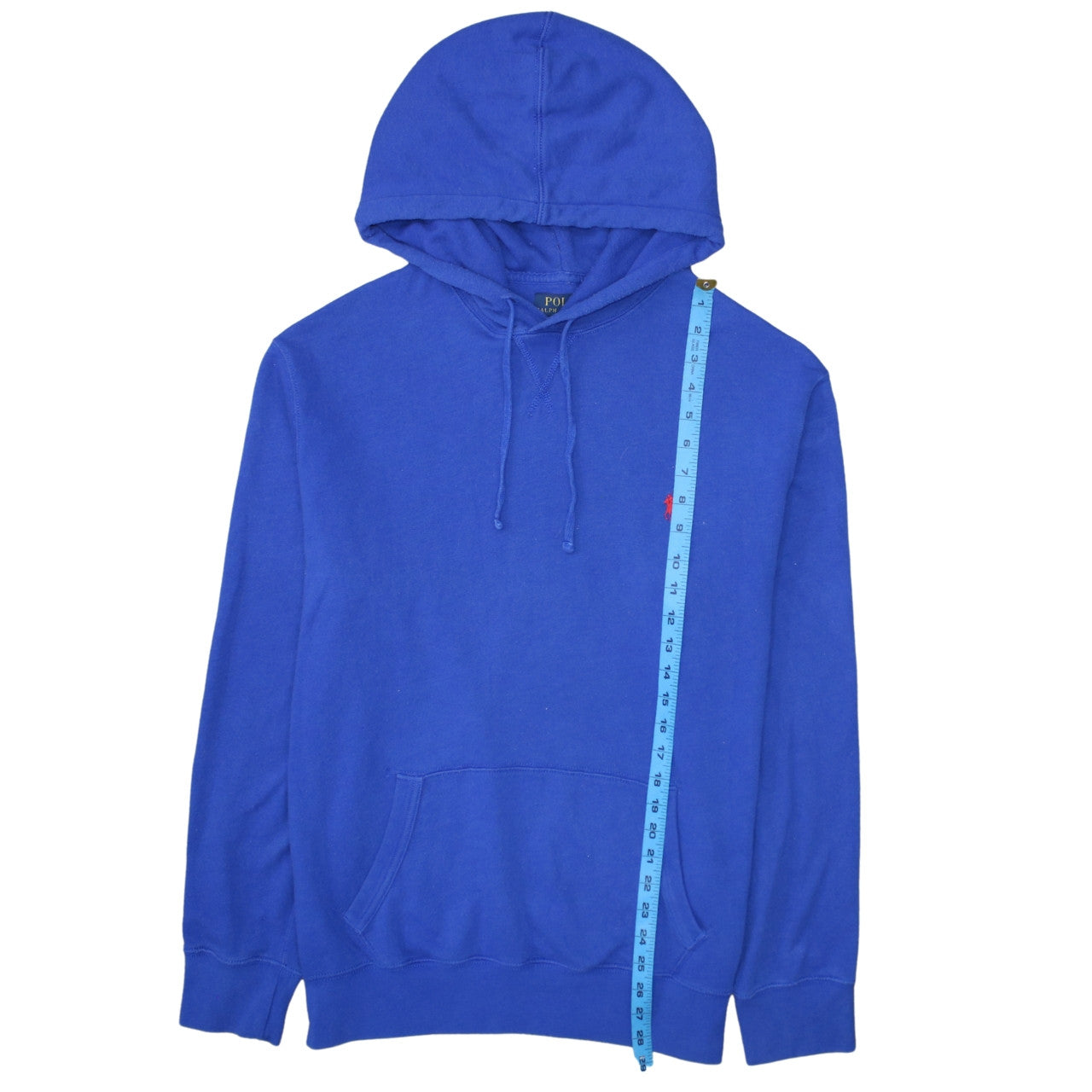 Polo Ralph Lauren Men's Blue XL Pullover Hoodie with Logo