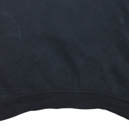 Nike Womens Black Small Pullover Hoodie Sweatshirt Cotton Blend