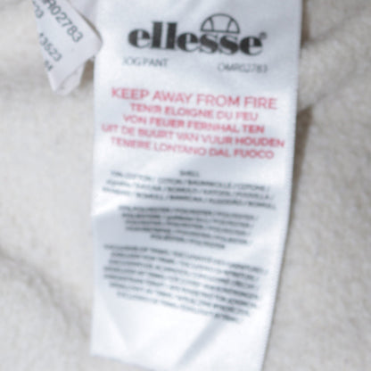 Ellesse Womens Beige Jogger Sweatpants UK 16 Elastic Waist Comfort Fit