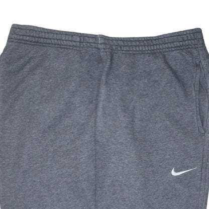 Nike Men’s Grey Jogger Trousers L Regular Fit Cotton Blend